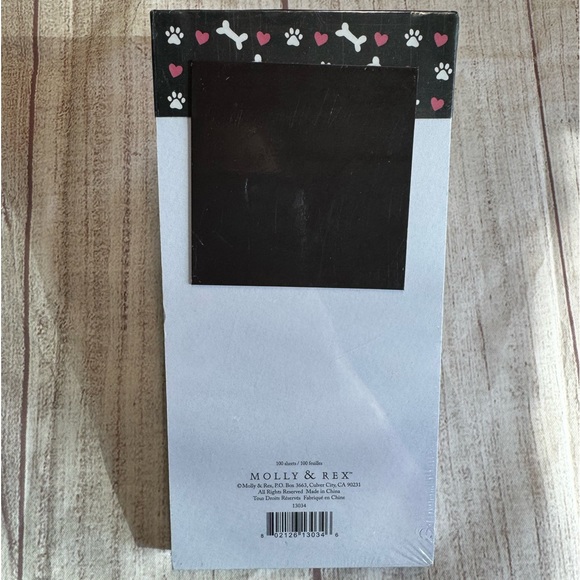 NWT Molly & Rex Best Friend Good Dog Notepad with Magnet Backing 100 sheets - Picture 2 of 6